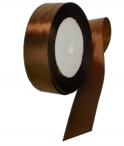 Изображение товара Лента атласная коричневая 25мм А031 